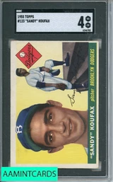1955 TOPPS SANDY KOUFAX #123 SGC 4 RC 6246782