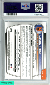 2025 BOWMAN CHROME MB CARSON BENGE#CB CHROME PROS AU-BLUE REF OF 150 RC PSA 10 148849602