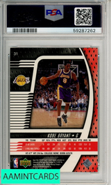 1998 UPPER DECK IONIX KOBE BRYANT #31 PSA 10 GEM MT 59287262