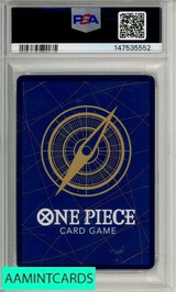 2023 ONE PIECE OP04-KINGDOMS OF INTRIGUE MONKEY D LUFFY #090 ALT ART PSA 10 147535552