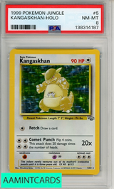 1999 POKEMON JUNGLE KANGASKHAN-HOLO #5 PSA 8 NM-MT 138314187