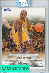 2015-16 REPLAY 2009 PANINI PRESTIGE #46 KOBE BRYANT AUTHENTIC AUTOGRAPH 16 OF 30 999922992537