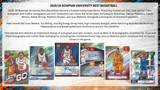 2025/26 Bowman University Best Basketball Hobby Case