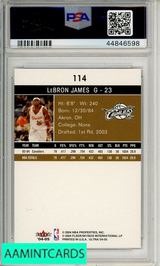2004 ULTRA LEBRON JAMES #114 PSA 9 MINT 44846598