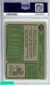 1974 TOPPS ROD CAREW #50 MINNESOTA TWINS PSA 7 NM 79999651