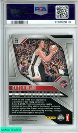 2024 PANINI PRIZM WNBA CAITLIN CLARK #22 INDIANA FEVER RC PSA 10 GEM MT 111852818
