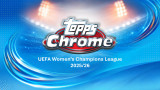 2025/26 Topps UEFA Women's Champions League Chrome Soccer Hobby Box