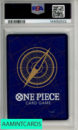 2025 ONE PIECE OP11-A FIST OF DIVINE SPEED VINSMOKE REIJU #047 ALTERNATE ART PSA 10 144052522