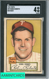 1952 TOPPS ROBIN ROBERTS #59 SGC 4 7584940