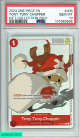 2023 ONE PIECE EN 2023 TONY TONY CHOPPER#006 GIFT COLLECTION 2023 PSA 10 GEM MT 147060566