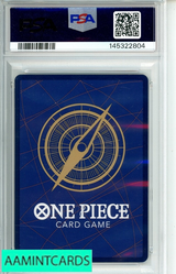 2025 ONE PIECE OP11-A FIST OF DIVINE SPEED GEAR TWO #080 ALTERNATE ART PSA 10 145322804