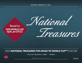 2022 Panini National Treasures FIFA Road to World Cup Soccer 1st Off The Line FOTL Hobby Box
