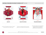 2022 Panini National Treasures FIFA Road to World Cup Soccer 1st Off The Line FOTL Hobby Box