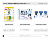 2022 Panini National Treasures FIFA Road to World Cup Soccer 1st Off The Line FOTL Hobby Box