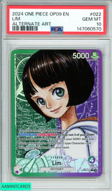 2024 ONE PIECE OP09-EMPERORS IN THE NEW WORLD LIM #022 ALTERNATE ART PSA 10 GEM MT 147060570