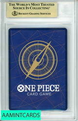 2023 ONE PIECE KINGDOMS INTRIGUE TRAFALGAR LAW #OP01047 SR PAR BGS 10 PRISTINE 0016645832