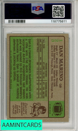 1984 TOPPS DAN MARINO #123 PSA 9 MINT RC 118775811