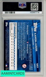2017 TOPPS AARON JUDGE #287 PSA 9 MINT RC 143967716