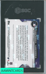 2021 TOPPS NOW GUERRERO SR  GUERRERO JR  #417D SGC 9.5 DUAL AUTO 5 OF 5 6291291