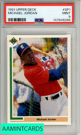 1991 UPPER DECK MICHAEL JORDAN #SP1 PSA 9 MINT 147648266