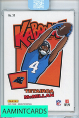 2025 PANINI ABSOLUTE VERTICAL KABOOM! TETAIROA MCMILLAN #37 PURPLE RC 999978685265
