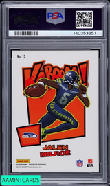 2025 PANINI ABSOLUTE KABOOM! HORIZONTAL JALEN MILROE #13 GOLD 6 OF 10 RC PSA 10 140353851