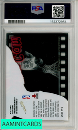 1997 SKYBOX Z-FORCE SLAM CAM MICHAEL JORDAN #5 SLAM CAM PSA 9 MINT 152372954