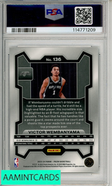2023 PANINI PRIZM VICTOR WEMBANYAMA #136 PSA 10 GEM MT RC 114771209
