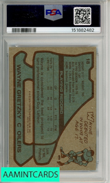 1979 TOPPS WAYNE GRETZKY #18 PSA 4 VG-EX RC 151882482