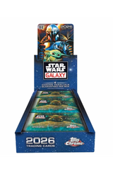 2026 Topps Star Wars Chrome Galaxy Hobby Box - PRESALE