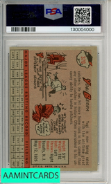1958 TOPPS YOGI BERRA #370 PSA 4 VG-EX 130004000