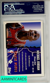 1995 TOPPS SPARK PLUGS MICHAEL JORDAN #SP2 PSA 9 MINT 23597243