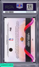 2025 TOPPS CHROME HELIX LEBRON JAMES #H-1 LAKERS PSA 10 GEM MT 152936203