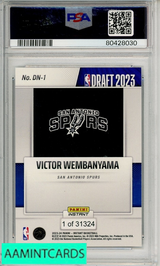 2023 PANINI INSTANT DRAFT NIGHT VICTOR WEMBANYAMA #DN1 PSA 10 GEM MT RC 80428030