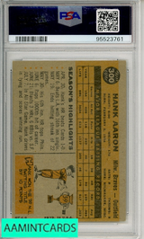 1960 TOPPS HANK AARON #300 PSA 4 VG-EX 95523761