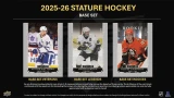 2025/26 Upper Deck Stature Hockey Hobby Box - PRESALE