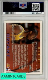 1996 TOPPS CHROME KOBE BRYANT #138 PSA 9 MINT RC 46297447