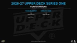 2026/27 Upper Deck Series 1 Hockey Blaster Box - PRESALE