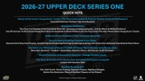 2026/27 Upper Deck Series 1 Hockey Blaster Box