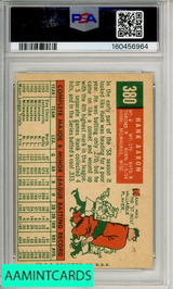1959 TOPPS HANK AARON #380 PSA 4 VG-EX 160456964