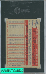 1957 TOPPS TED WILLIAMS #1 SGC 1 0357496