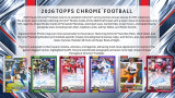 2026 Topps Chrome Football Mega Box - PRESALE