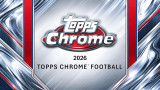 2026 Topps Chrome Football Mega Box - PRESALE