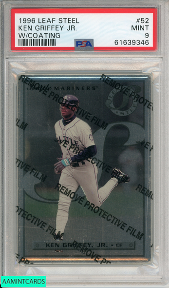 1995 LEAF LIMITED KEN GRIFFEY JR #5 BAT PATROL SEATTLE MARINERS