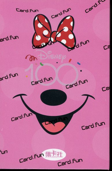 Disney100 Joyful Trading Cards Hobby Box (Card.Fun ) Minnie Mouse