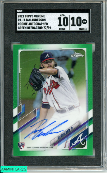 Mookie Betts Signed 2022 Topps Chrome Refractors #100 (PSA, Autograph  Graded PSA 10)