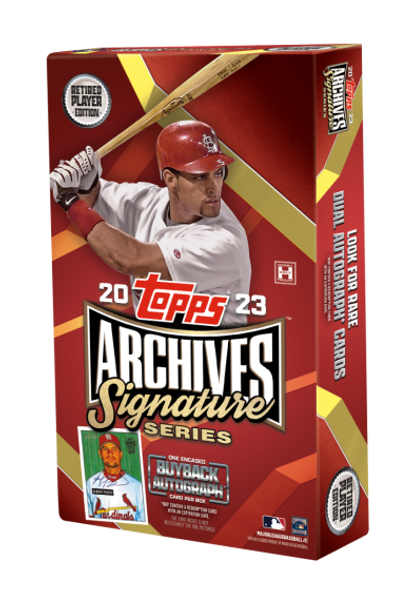 2023 Topps Archives Signature Series Retired Player Edition Baseball Box