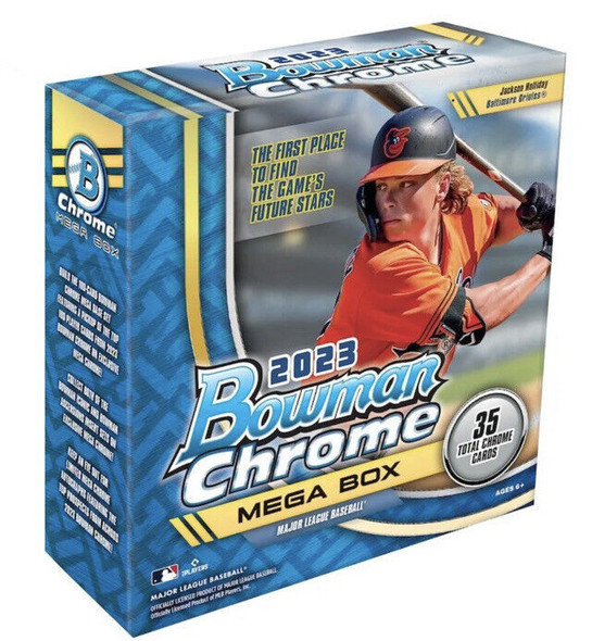 2023 Bowman Chrome Baseball Mega Box