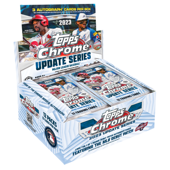 2023 Topps Chrome Update Series Baseball Jumbo Box