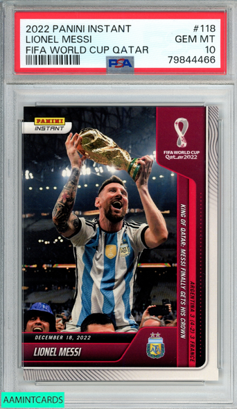 2023 FUTERA UNIQUE WORLD FOOTBALL LIONEL MESSI 81 SAPPHIRE 15 OF